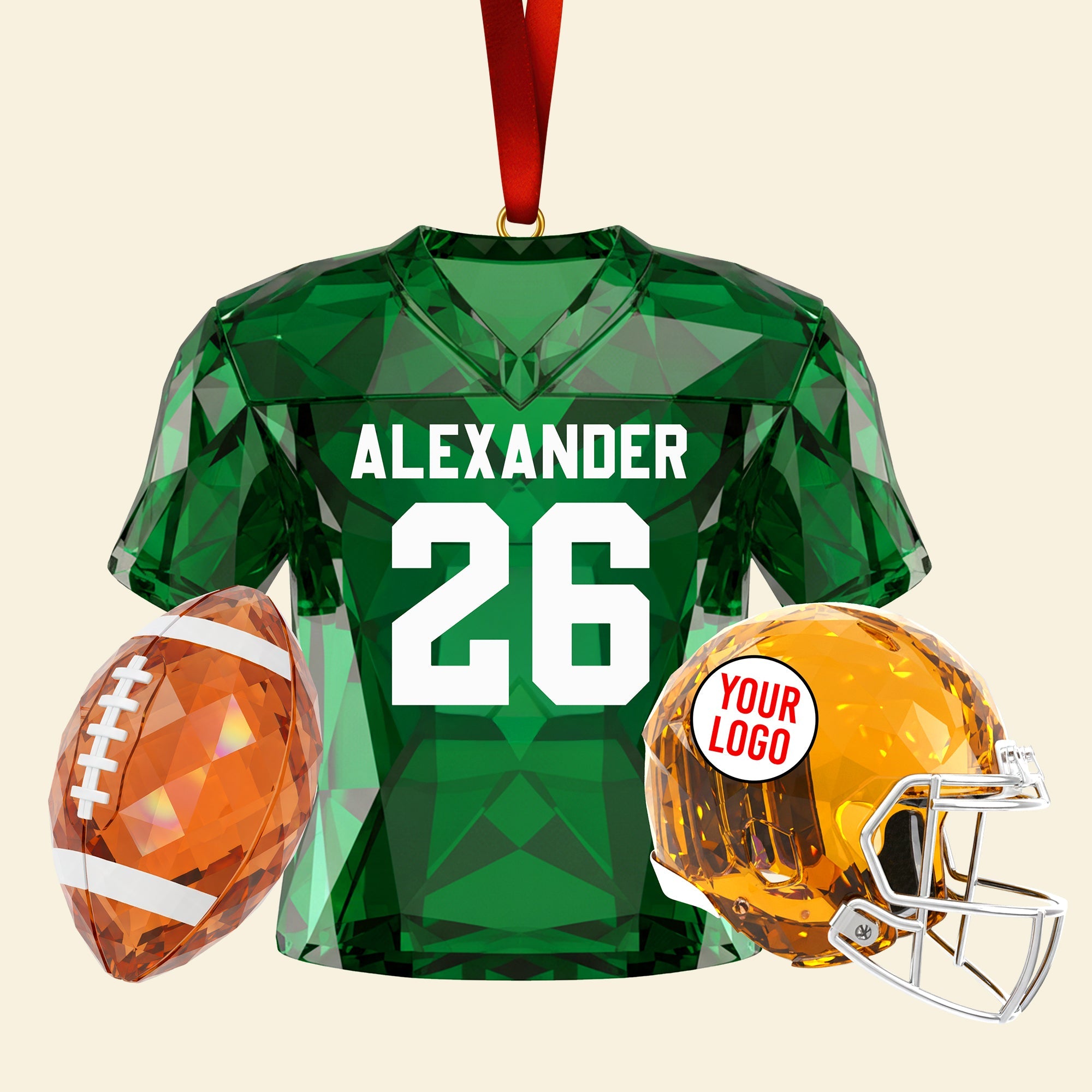 Bring Joy to Every Game Day - Sport Lover Ornament, Custom Personalized Gift for Sports Fans Ornament PopCulturePrints