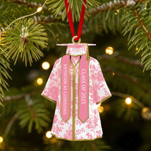 Load image into Gallery viewer, &quot;Celebrate Achievement with Elegance&quot; - Personalized Graduation Ornament - Custom Gift for Graduates, Friends, and Family Ornament PopCulturePrints
