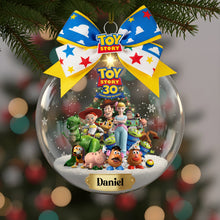 Load image into Gallery viewer, Celebrate 30 Years of Adventure – Personalized Toy Story Ornament - Perfect Gift for Disney Fans Ornament PopCulturePrints
