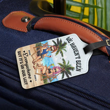 Load image into Gallery viewer, Travel Partners For Life - Personalized Luggage Tag Luggage Tag PopCulturePrints
