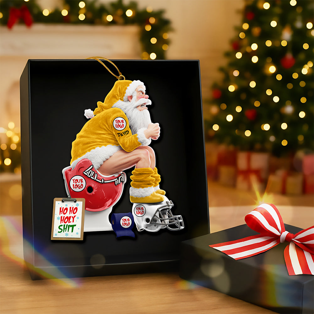 “Celebrate Every Touchdown!” - Strong Rival Sports Ornament, Personalized Gifts for Sports Fans Ornament PopCulturePrints