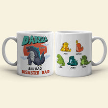 Load image into Gallery viewer, Personalized Baddest Dadzilla Coffee Mug - Perfect Gift for Dad Coffee Mug PopCulturePrints
