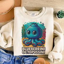 Load image into Gallery viewer, &quot;Bring Joy with Blueberrini Octopussini!&quot; - Customizable Shirt for Kids - Perfect Gift for Marine Life Lovers Shirts PopCulturePrints
