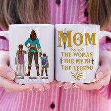 Load image into Gallery viewer, Legendary Mom Personalized Coffee Mug - Mother&#39;s Day Gift Coffee Mug PopCulturePrints

