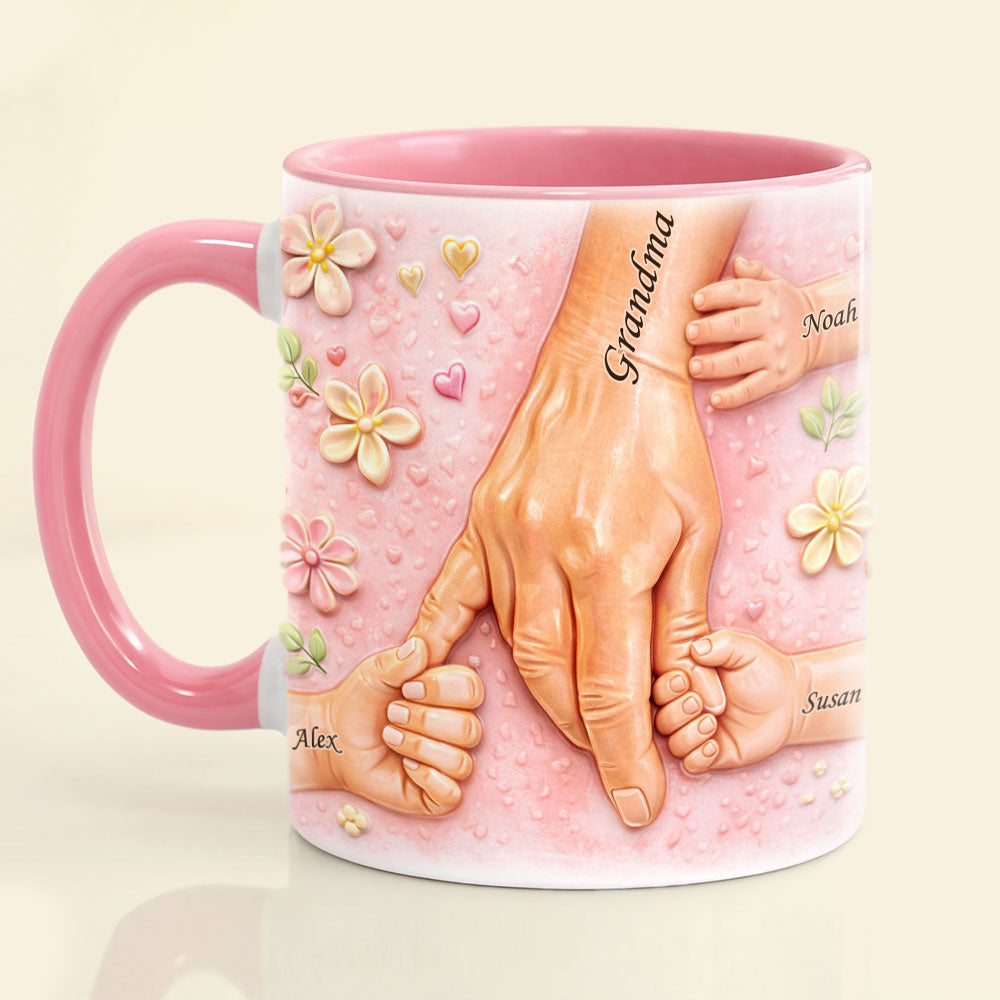 Family Bonds - Personalized Coffee Mug for Mother's Day - A Gift for Mom, Grandma, & Loved Ones Coffee Mug PopCulturePrints