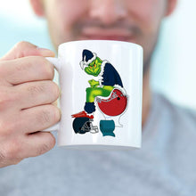 Load image into Gallery viewer, Customizable Funny Football Mug with Team Logo Coffee Mug PopCulturePrints
