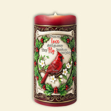 Load image into Gallery viewer, Those We Love Don't Go Away - Personalized LED Candle for Christmas Led Candle PopCulturePrints
