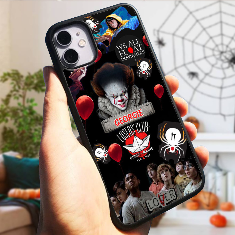 Personalized Halloween Horror Movie Character Phone Case - IT Theme