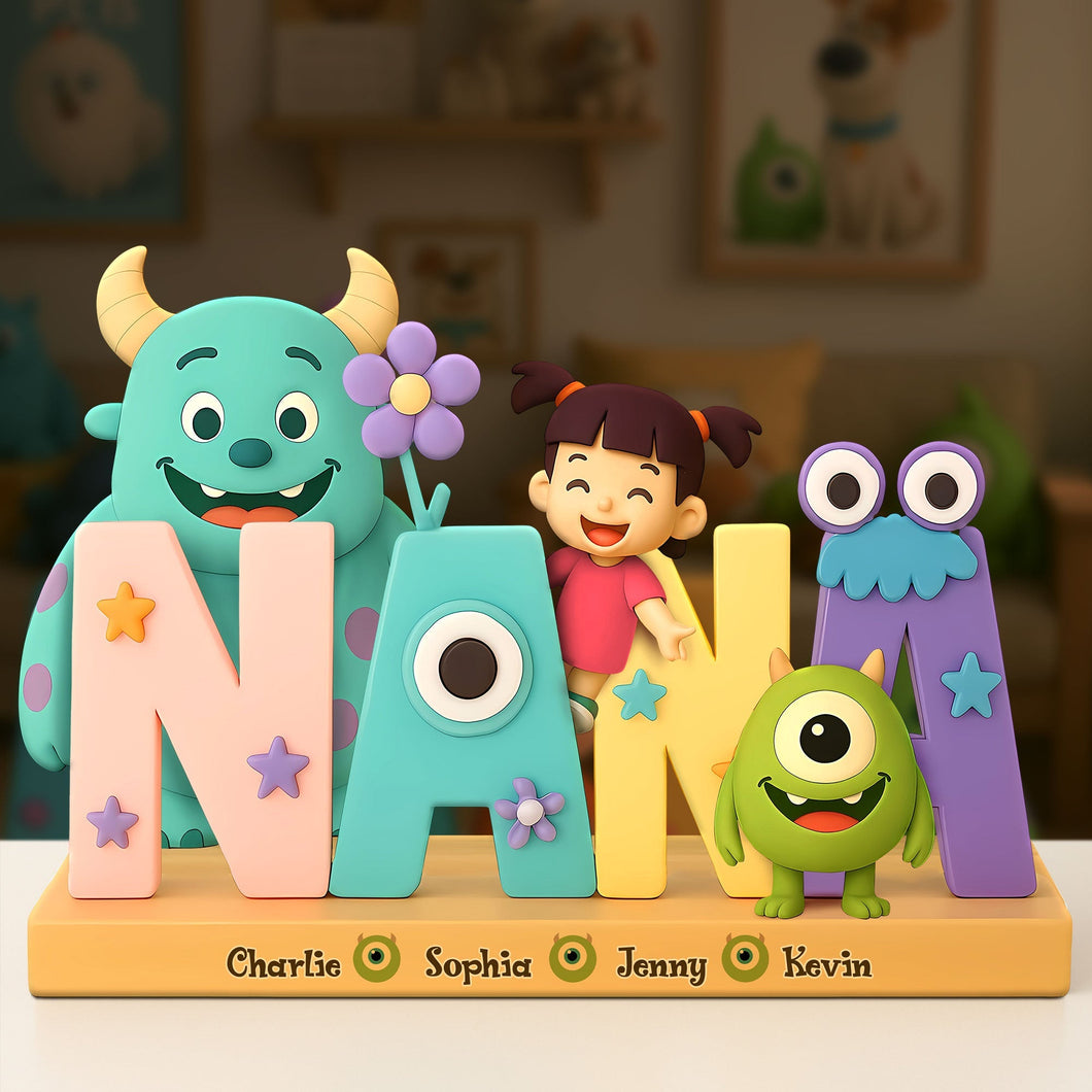 Bring Joy to Your Mom with Our Customizable Acrylic Plaque - Personalized Gift for Mom and Grandma Shaped Plaques PopCulturePrints
