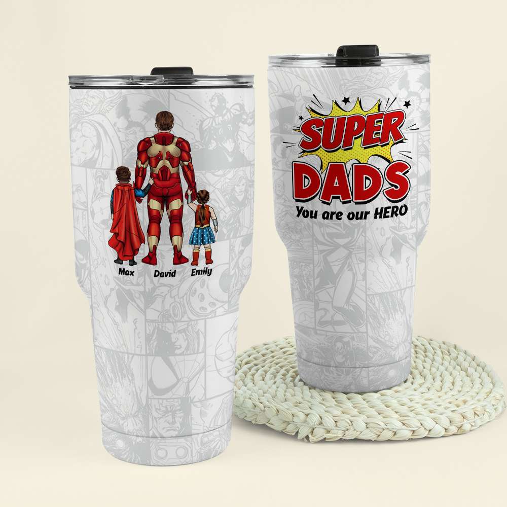Super Mom Personalized Tumbler Cup - Hero Edition Tumbler Cup PopCulturePrints