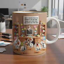 Load image into Gallery viewer, Silly Goose Coworker Mug - Personalized Gift for Fun-loving Colleagues Coffee Mug PopCulturePrints
