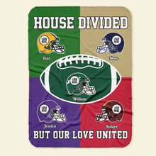 Load image into Gallery viewer, Custom Family Blanket for American Football Lovers Blanket PopCulturePrints
