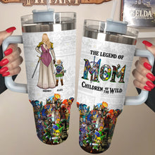 Load image into Gallery viewer, &quot;The Ultimate Adventure Awaits!&quot; - Personalized Tumbler for Moms - Perfect Gift for Moms and Grandmas Tumbler Cup PopCulturePrints

