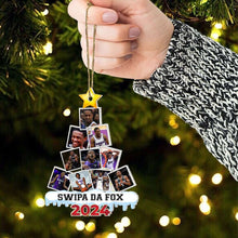 Load image into Gallery viewer, Personalized Christmas Ornament for Basketball Enthusiasts - Custom Photo Design Ornament PopCulturePrints
