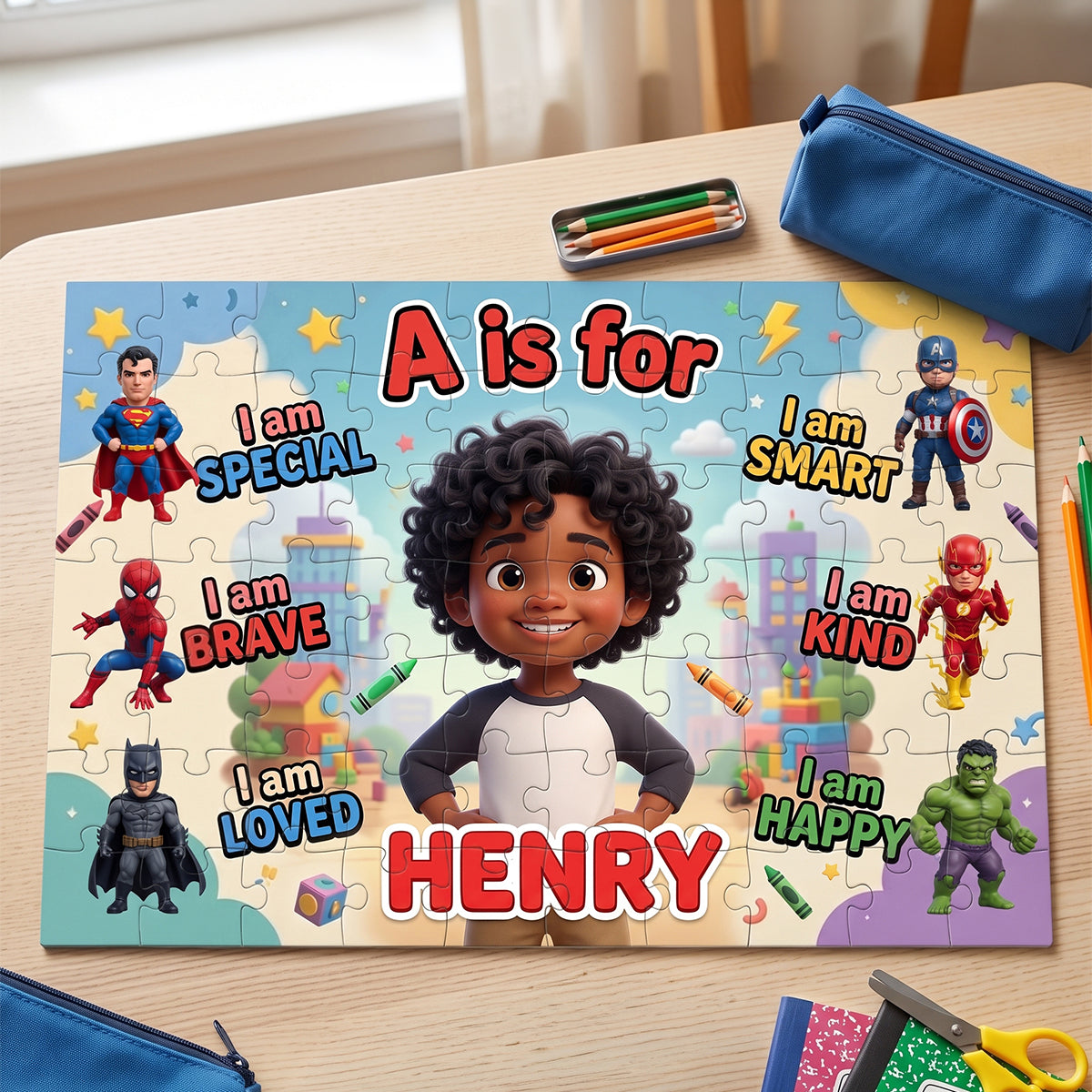 Celebrate Special Moments - Happy Memories Jigsaw Puzzle | Custom Photo Gift for Kids