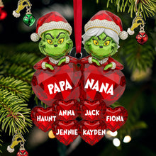 Load image into Gallery viewer, Love from Grandkids - Personalized Christmas Ornament for Grandparents Ornament PopCulturePrints
