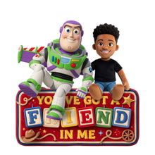 Load image into Gallery viewer, You've Got a Friend In Me Pillow - Custom Personalized Gift for Friends Pillow PopCulturePrints
