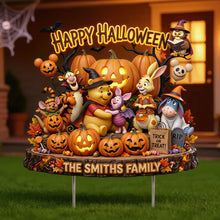 Load image into Gallery viewer, Happy Halloween! Celebrate Love &amp; Togetherness - Personalized Yard Sign - Perfect Gift for Families and Friends
