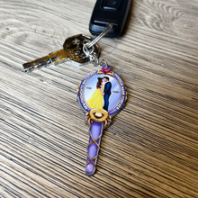 Load image into Gallery viewer, Personalized Forever Love Keychain for Couples Keychains PopCulturePrints
