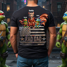 Load image into Gallery viewer, Master Dad Of Underworld Shirt - Personalized Gift for Dads and Grandpas Shirts PopCulturePrints
