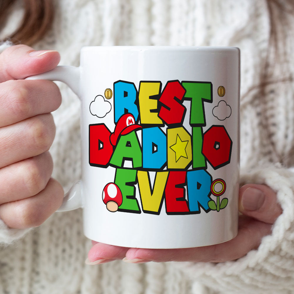 Best Dad Ever Personalized Mug Coffee Mug PopCulturePrints