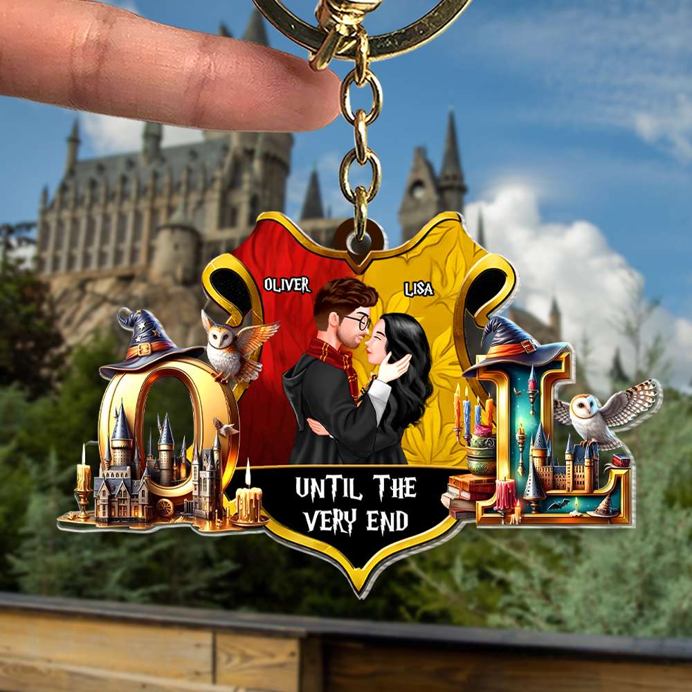 Magical Couple Personalized Acrylic Keychain