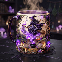 Load image into Gallery viewer, “Enchanting Sips with Your Personal Touch” - The Witch Coffee Accent Mug - Custom Gifts for Witch Lovers
