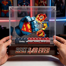 Load image into Gallery viewer, Best Dad Ever - Custom Acrylic Plaque for Dad and Grandpa Shaped Plaques PopCulturePrints
