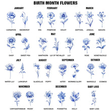 Load image into Gallery viewer, “It Takes a Long Time to Grow An Old Friend” - Personalized Birth Flower Mug Mug PopCulturePrints
