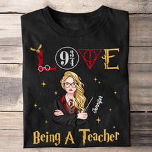 Load image into Gallery viewer, Harry Potter Themed Personalized Teacher Sweatshirt
