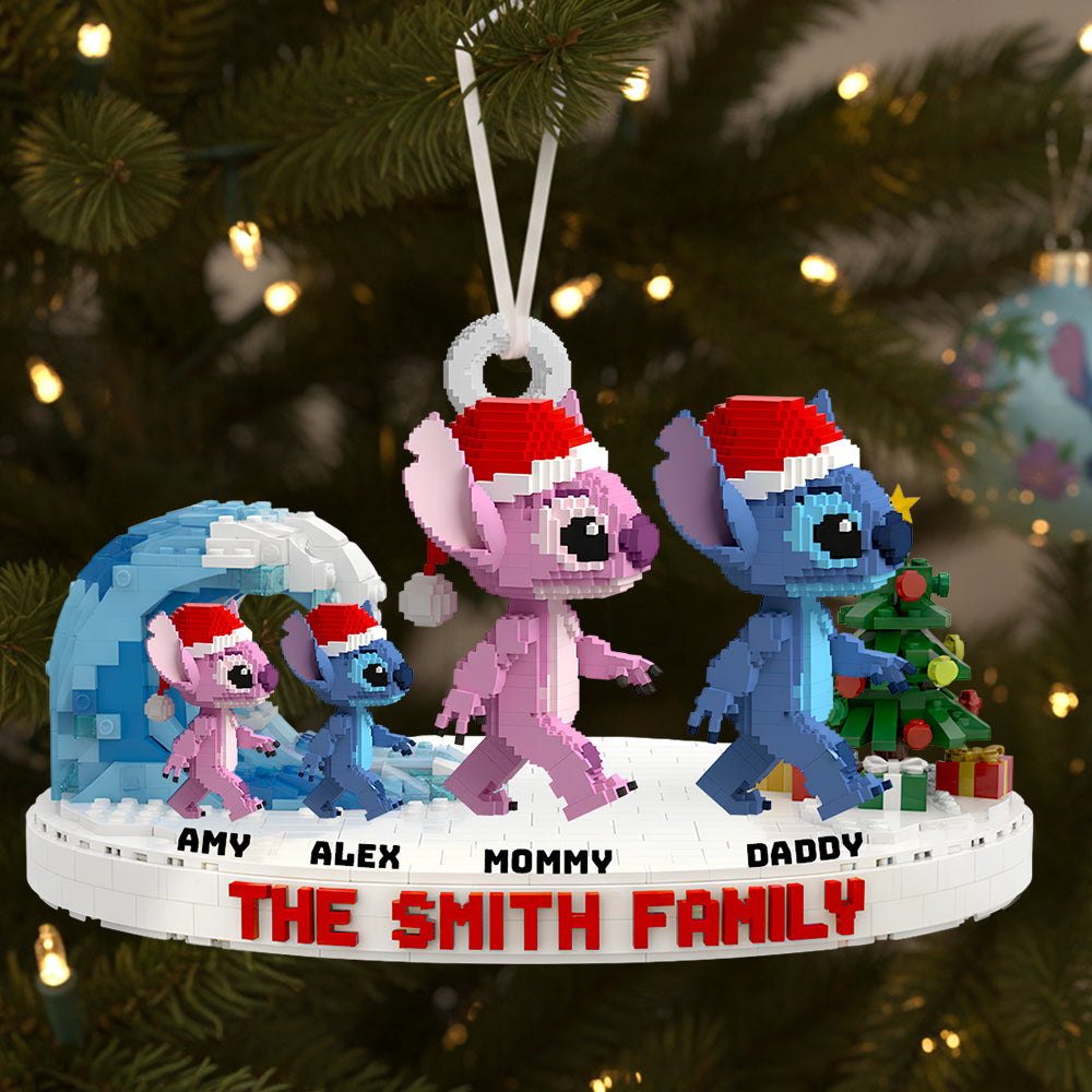 Celebrate Family Togetherness: The Perfect Family Christmas Ornament - Personalized Gift for Loved Ones Ornament PopCulturePrints