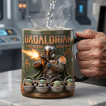 Load image into Gallery viewer, “This is the Dad Way” - Legendary Dad Force Magic Coffee Mug - Personalized Gifts for Dads, Grandpas, and More Coffee Mug PopCulturePrints
