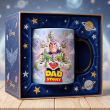 Load image into Gallery viewer, “To Infinity and Beyond!” - Personalized Space Hero Dad Magic Coffee Mug - Perfect Gift for Dad and Grandpa Coffee Mug PopCulturePrints
