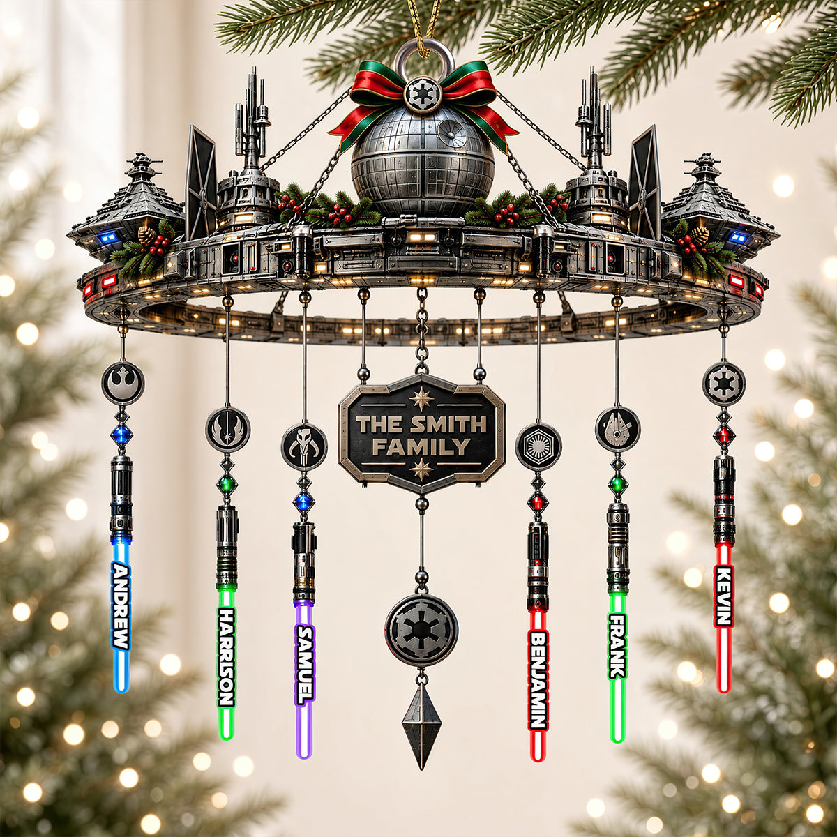 “Bring a Galaxy Home!” - Imperial Darkness Universe Ornament - Personalized Gift for Movie Enthusiasts Ornament PopCulturePrints