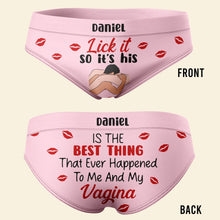 Load image into Gallery viewer, Personalized Couple's Briefs - The Best Thing Gift Boxer Briefs PopCulturePrints
