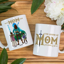 Load image into Gallery viewer, Personalized Best Mom Ever Fantasy Coffee Mug Coffee Mug PopCulturePrints
