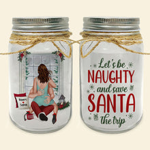 Load image into Gallery viewer, Custom Romantic Mason Jar Light - Perfect Valentine&#39;s Day Gifts for Couples Drink Jar PopCulturePrints
