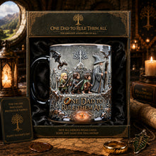 Load image into Gallery viewer, One Dad to Rule Them All - Fantasy Squad Dad Magic Mug - Personalized Gifts for Dads Coffee Mug PopCulturePrints
