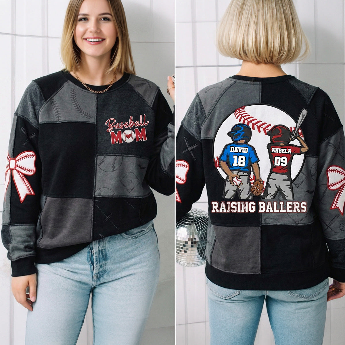 "Baseball Moms Raise Stars!" - 3D All-Over Shirt - Personalized Gift for Baseball Moms AOP Products PopCulturePrints