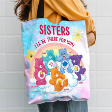 Load image into Gallery viewer, Personalized Sister Tote Bag - I'll Be There For You Tote Bags PopCulturePrints
