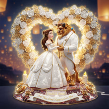Load image into Gallery viewer, “Love's Enchanted Union” - Romantic Wedding Fairy Tales Light Box - Personalized Gift for Couples Light Box PopCulturePrints

