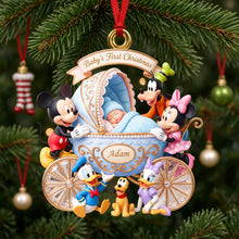 Load image into Gallery viewer, Baby's First Christmas Ornament - A Magical Keepsake for Your Little One Ornament PopCulturePrints
