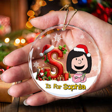 Load image into Gallery viewer, Personalized Christmas Movie Fan Ornament - Custom Gift Ornament PopCulturePrints
