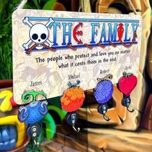 Load image into Gallery viewer, Personalized Family Key Hanger - Themed Design Wood Sign PopCulturePrints
