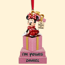 Load image into Gallery viewer, I&#39;m Yours - Personalized Couple&#39;s Ornament for a Sweet Moment Ornament PopCulturePrints
