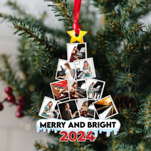 Load image into Gallery viewer, Personalized Piano Photo Christmas Tree Ornament Ornament PopCulturePrints
