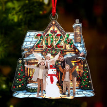 Load image into Gallery viewer, Personalized Family Christmas Ornament 2024 Ornament PopCulturePrints
