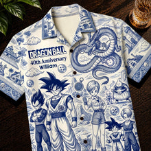 Load image into Gallery viewer, Embrace the Adventure: Fantasy Adventure Hawaii Shirt - Personalized Anniversary Gift for Dragon Ball Fans
