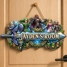 Load image into Gallery viewer, Welcome, Adventurer Acrylic Sign - Personalized Gifts 02NADT140726 Acrylic Sign PopCulturePrints
