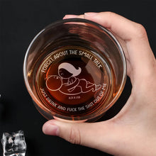 Load image into Gallery viewer, Personalized Engraved Whiskey Glass for Couples - Custom Love Design Whiskey Glass PopCulturePrints
